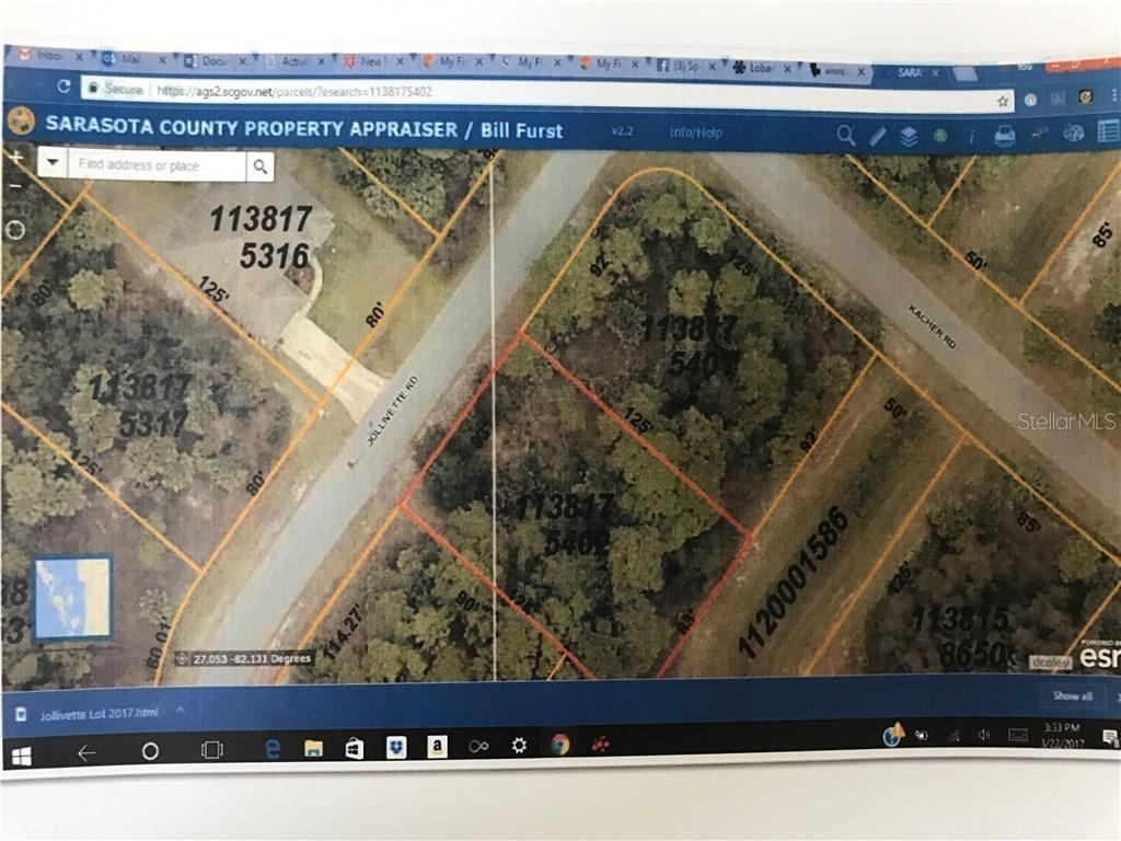 Jollivette Rd., North Port, FL 34288