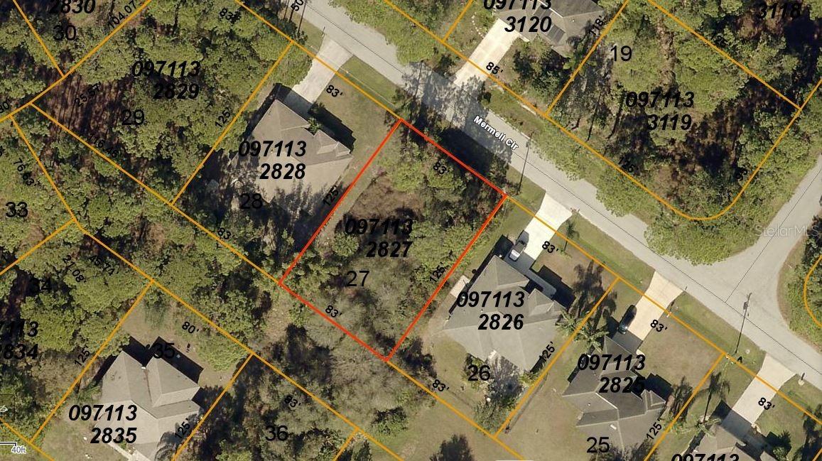 Lot 27 Mermell Cir., North Port, FL 34291