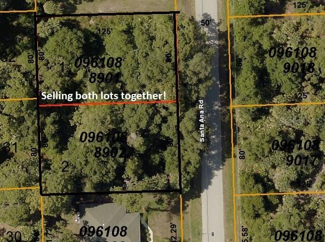 Lots 1 & 2 Santa Ana Rd., North Port, FL 34286