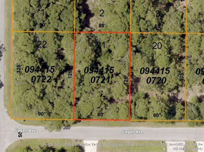 Gager Ave., North Port, FL 34291