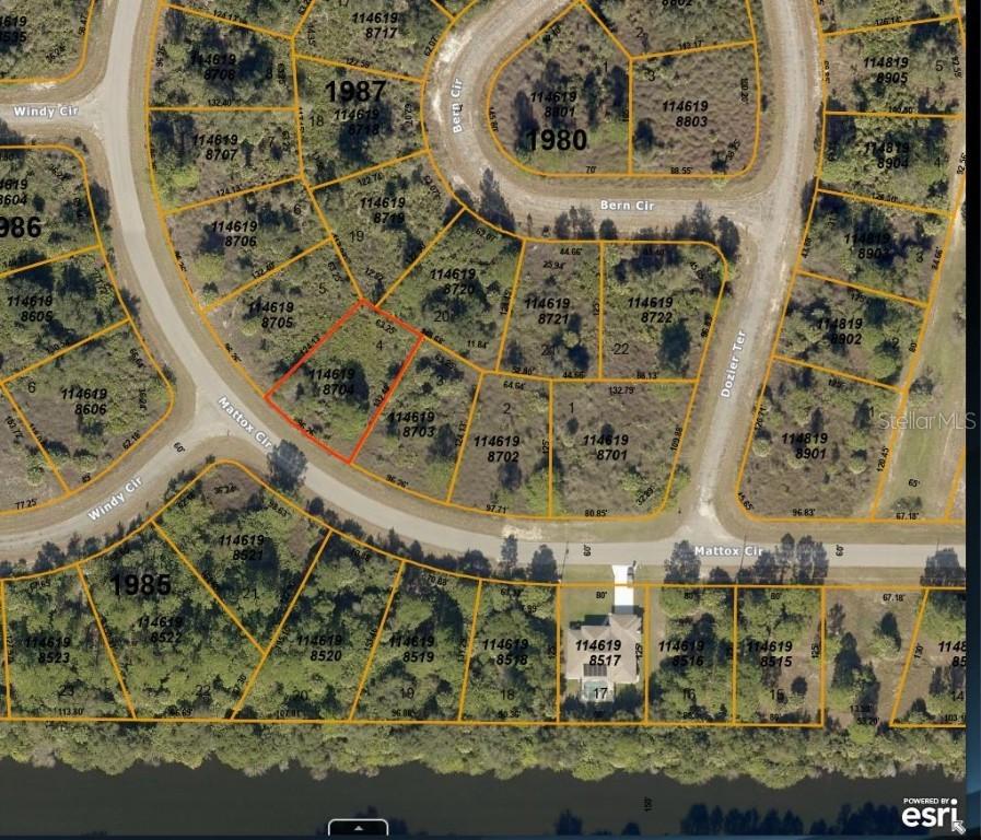 Lot 4 Mattox Cir., North Port, FL 34288