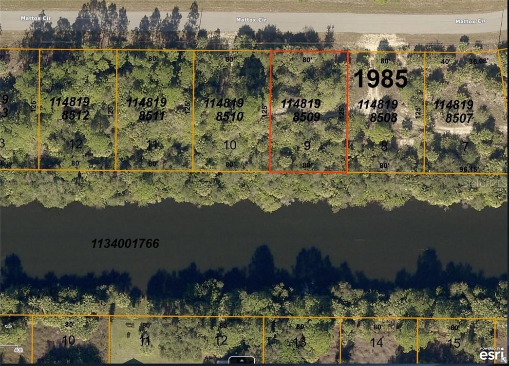 Lot 9 Mattox Cir., North Port, FL 34288
