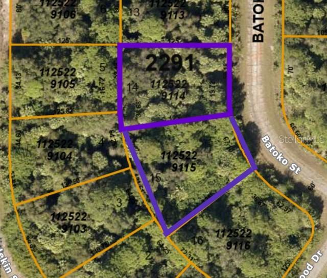 Lot 14 & 15 Batoko St., North Port, FL 34288