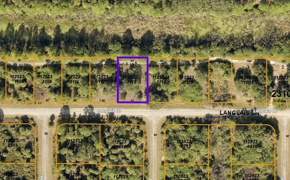 Lot 13 Langlais Dr., North Port, FL 34288