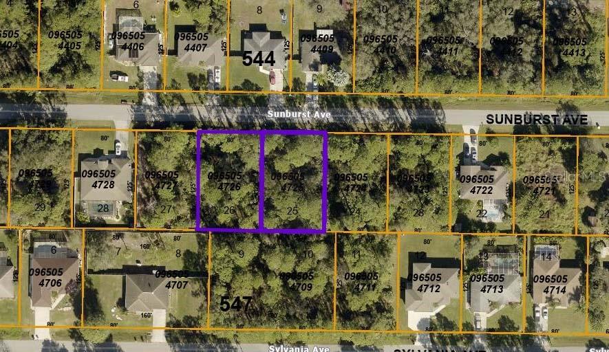 Lots 25 & 26 Sunburst Ave., North Port, FL 34286