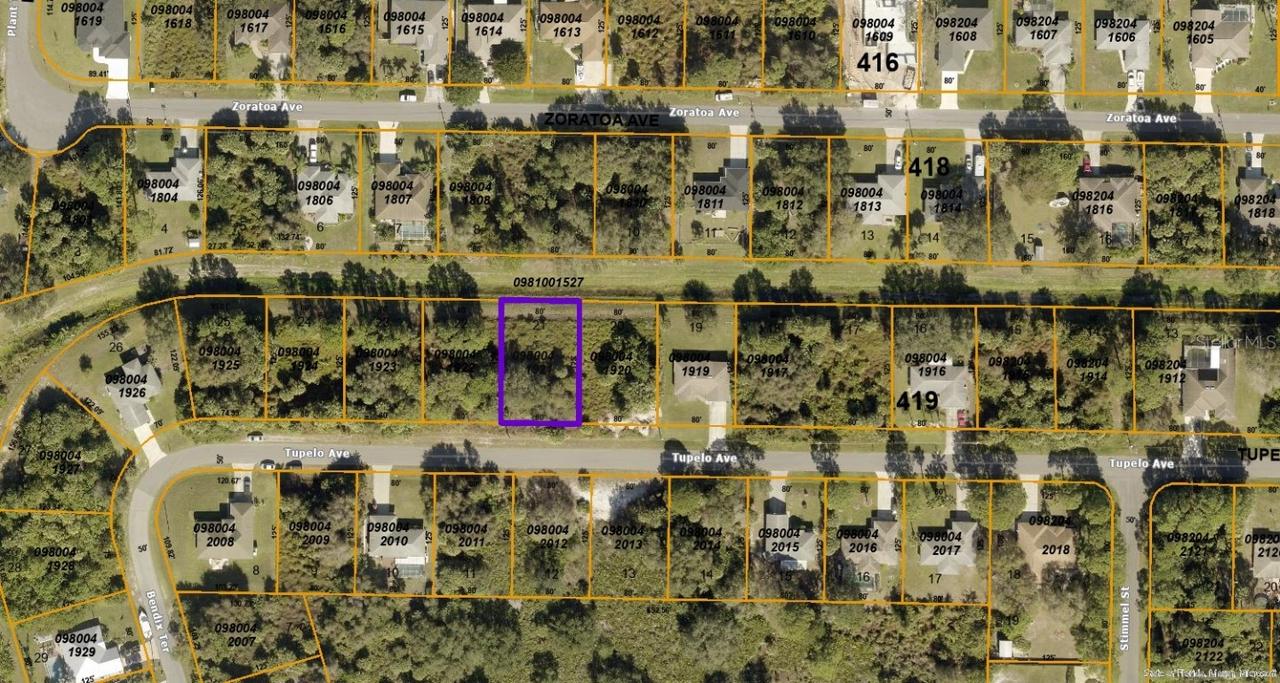 Tupelo Ave., North Port, FL 34286