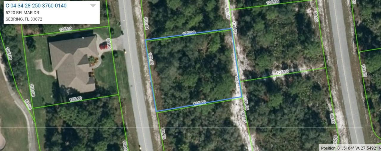 5220 Belmar Dr., Sebring, FL 33872