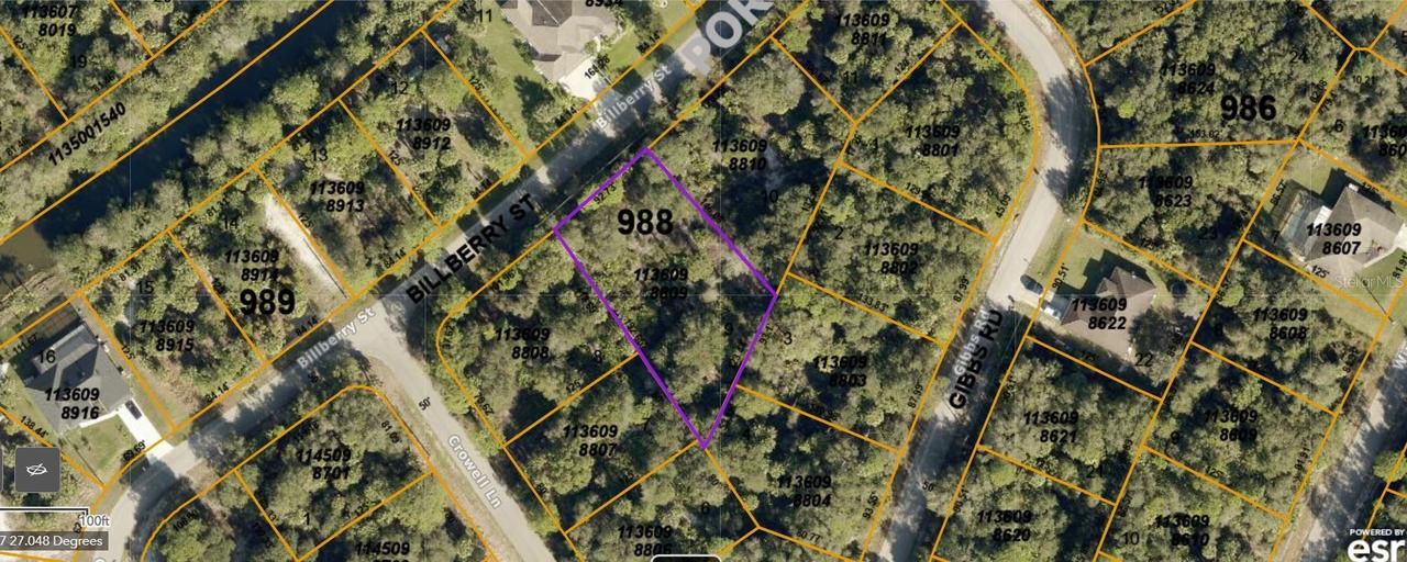 Billberry St., North Port, FL 34288