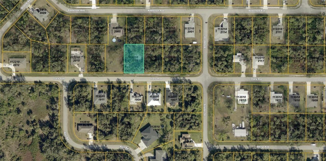 Lot 18 Italy Ave., North Port, FL 34288