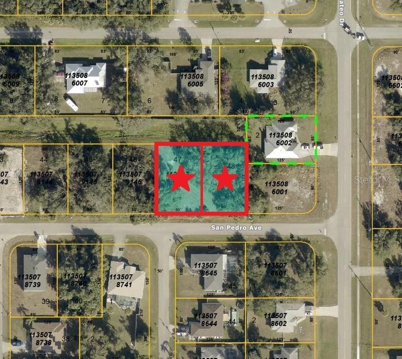 Lot 47 & 48 San Pedro Ave., North Port, FL 34288