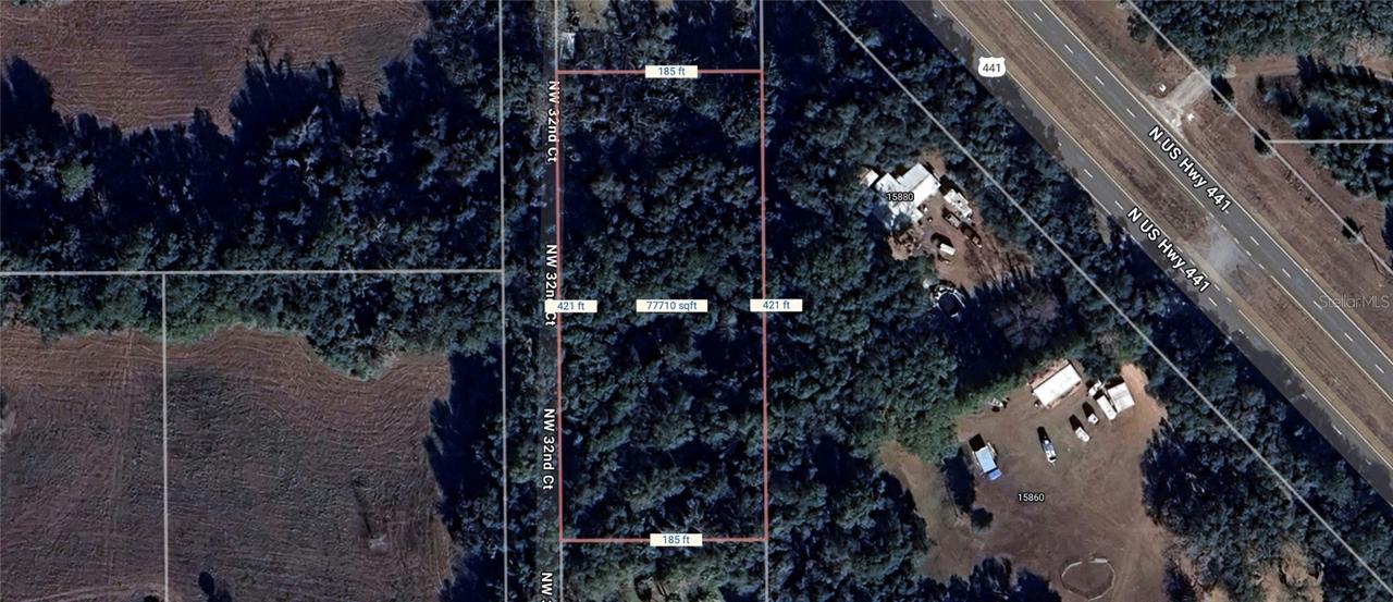 15851 NW 32nd Ct., Reddick, FL 32686