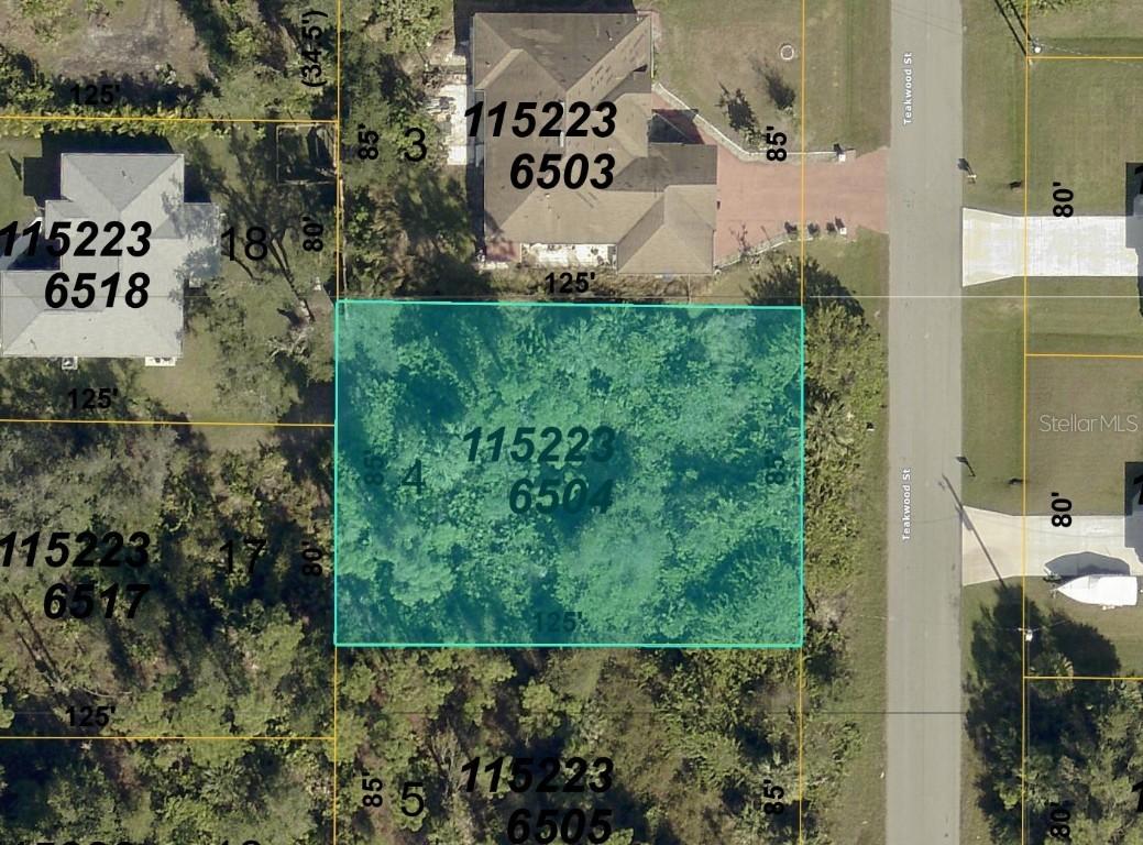 Lot 4 Teakwood St., North Port, FL 34288