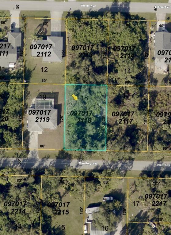 Lot 18 Manthey Ave., North Port, FL 34291