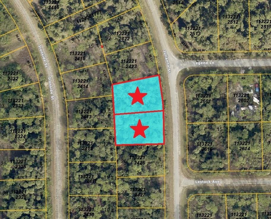 Lot 24 & 25 Julianna St., North Port, FL 34288