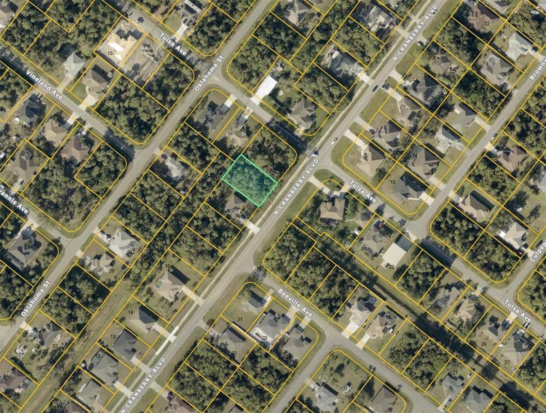 Lot 20 N Cranberry Blvd., North Port, FL 34286