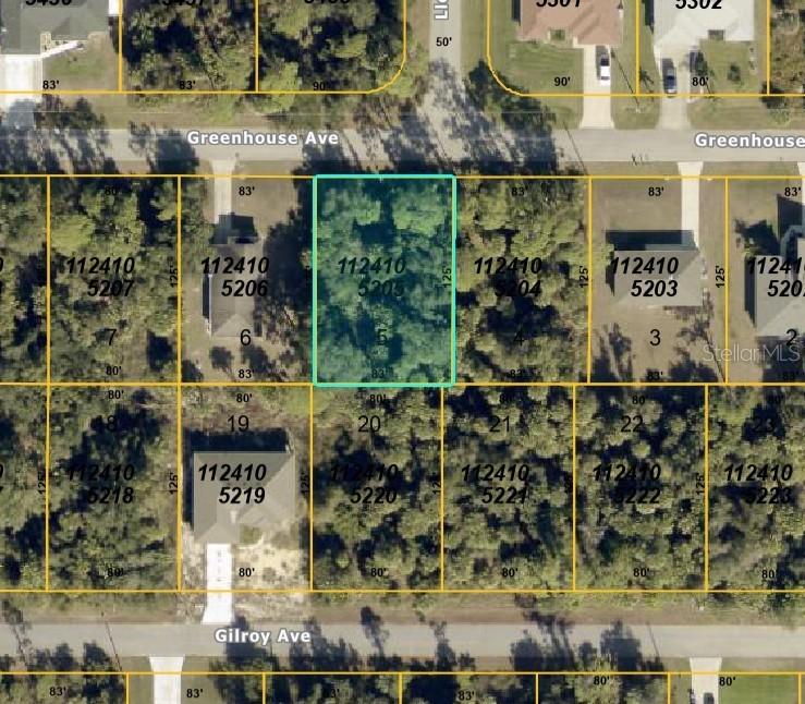 Lot 5 Greenhouse Ave., North Port, FL 34288