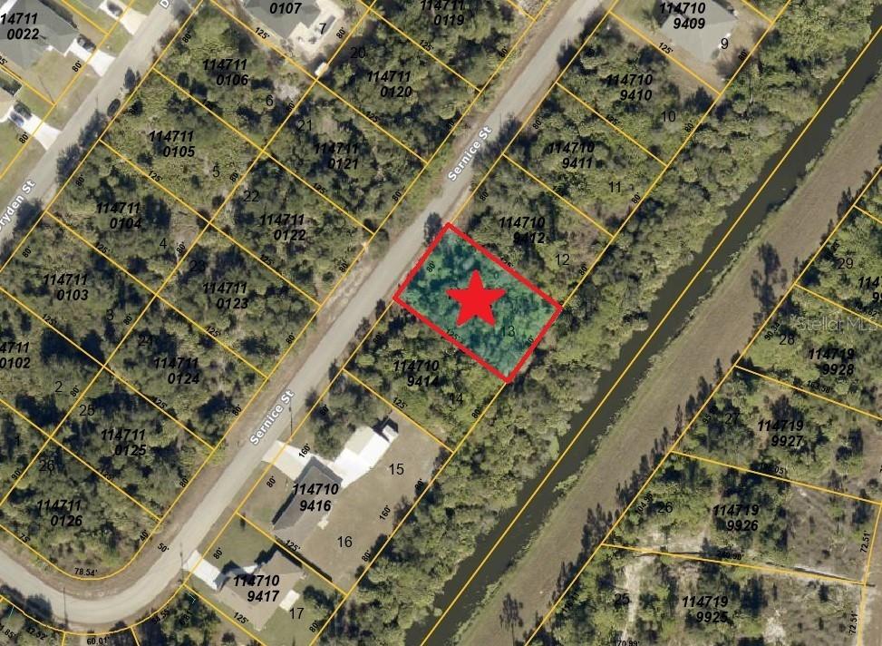 Lot 13 Sernice St., North Port, FL 34288