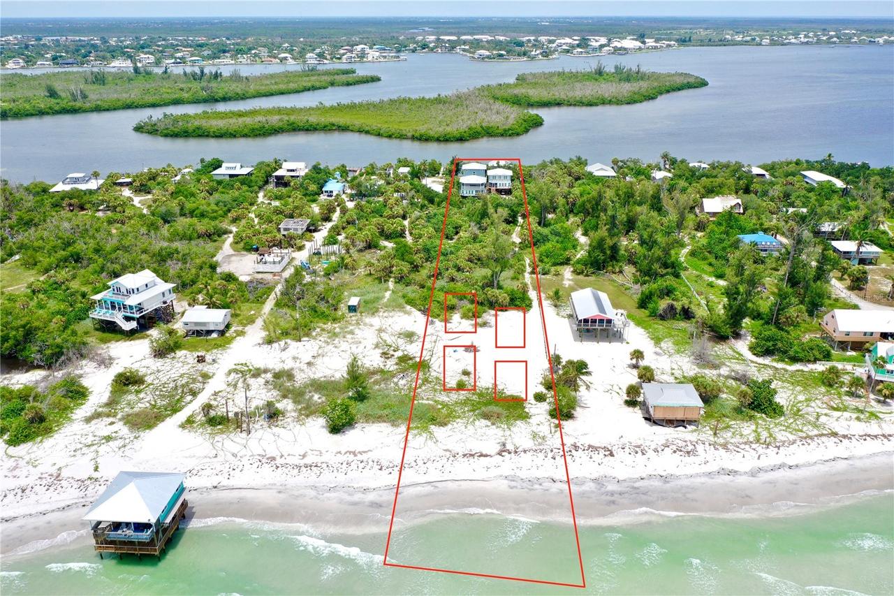 8164, 8168, 8158, 8156 Little Gasparilla Island, Placida, FL 33946