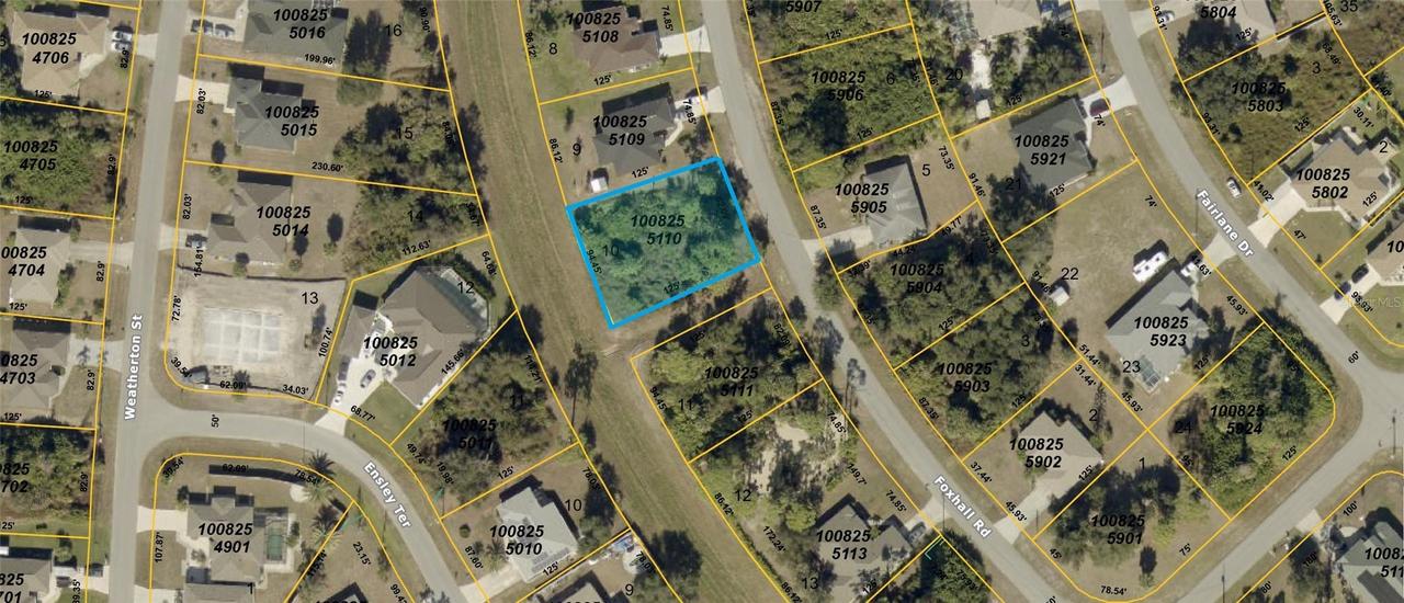 LOT 10, Foxhall Rd., North Port, FL 34288