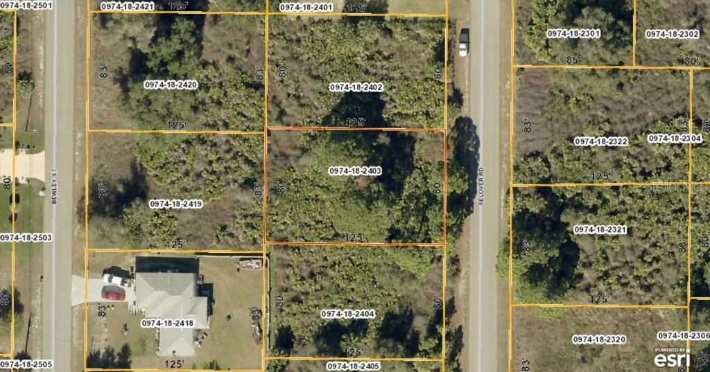 Lot 3, Selover Rd., North Port, FL 34287