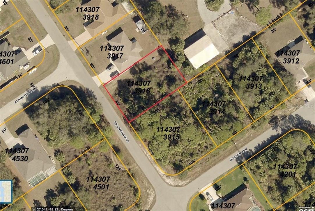 LOT 16 BLOCK 739 Billingham Ln., North Port, FL 34288