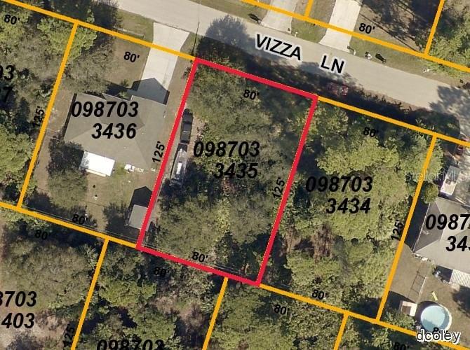 Vizza Ln., North Port, FL 34286