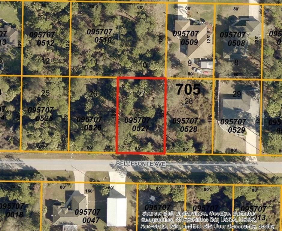 Bellefonte (lot 27) Ave., North Port, FL 34286