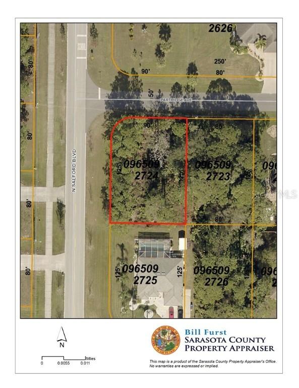 Partridge Ave., North Port, FL 34286