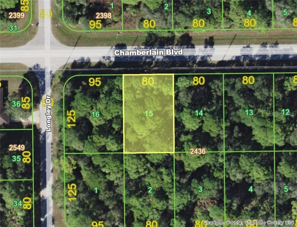 15445 Chamberlain (lot 15) Blvd., Port Charlotte, FL 33953