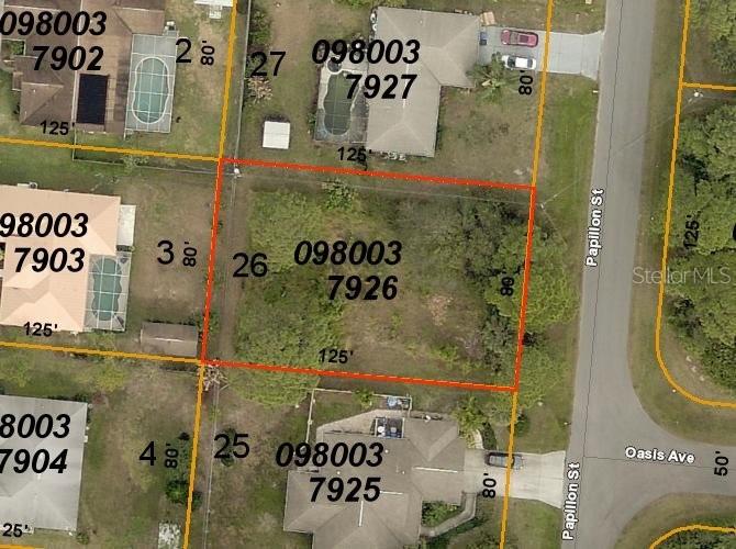 Papillon St., North Port, FL 34287