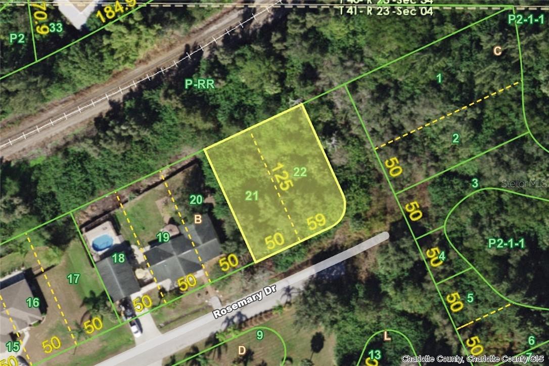 3936 Rosemary (lots 21 & 22) Dr., Punta Gorda, FL 33950