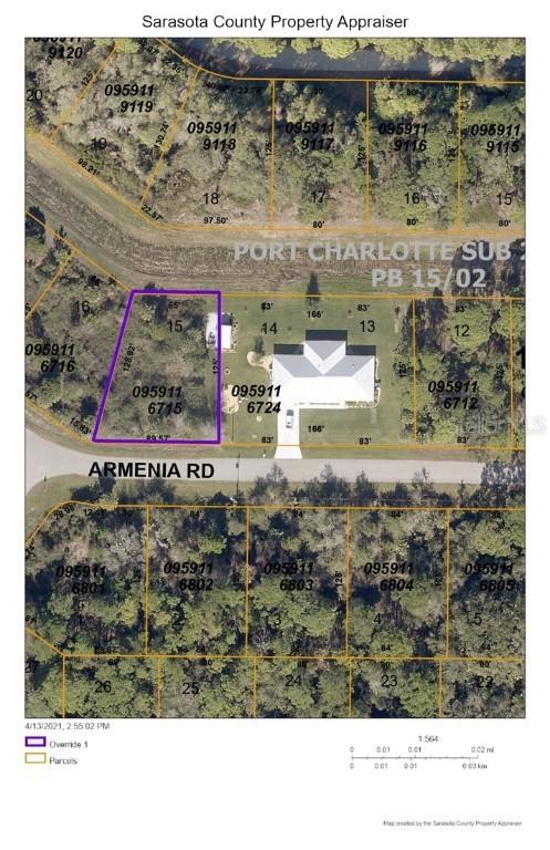 Armenia Rd., North Port, FL 34286