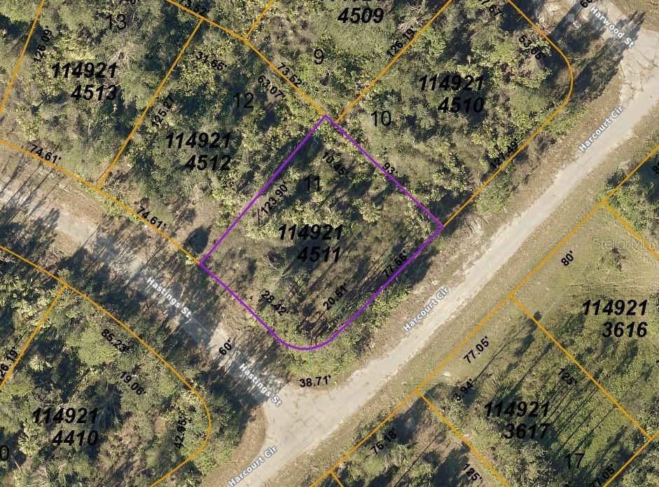 LOT 11 BLOCK 2145 Hastings St., North Port, FL 34288