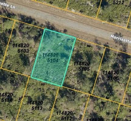 Lot 4 Morrisette Ln., North Port, FL 34288