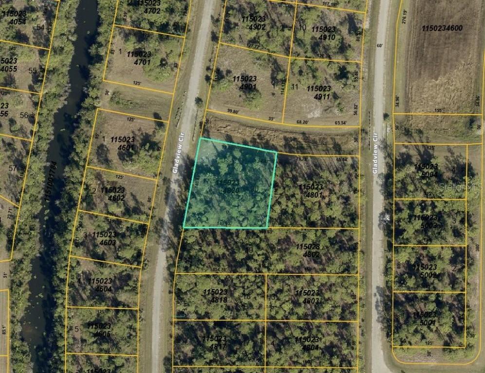 LOT 20 BLOCK 2348 Gladview Cir., North Port, FL 34288