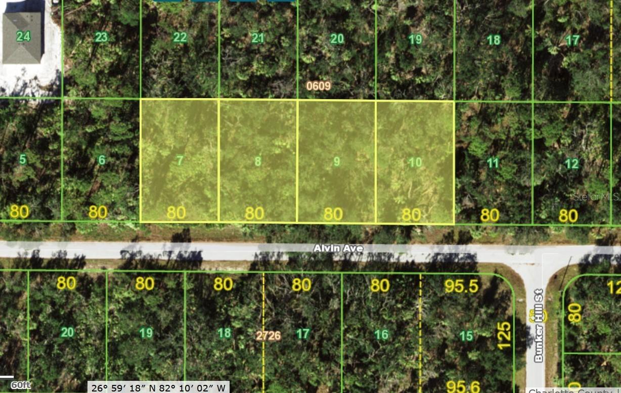 17178 Alvin (& 17186, 17194, 17202) Ave., Port Charlotte, FL 33948