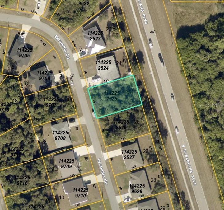 Lot #25 Escambia Cir., North Port, FL 34288