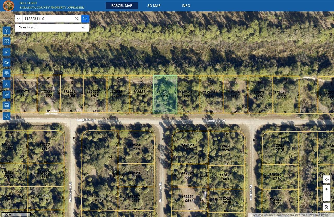 Lot 10 Langlais Dr., North Port, FL 34288