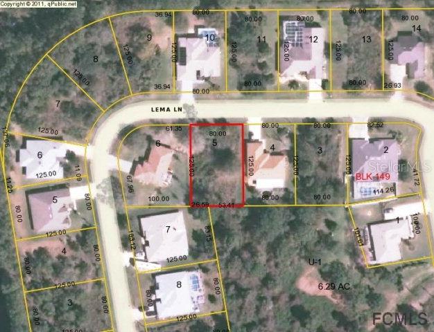 66 Lema Ln., Palm Coast, FL 32137