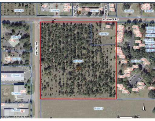 Mount Homer Road And Dillard Rd., Eustis, FL 32726