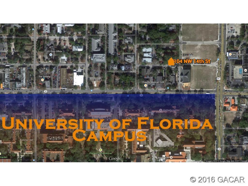 104 NW 14th St St., Gainesville, FL 32603