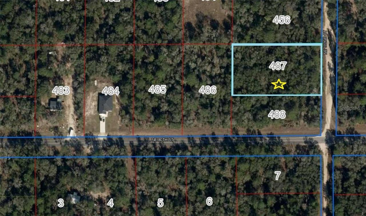 LOT 487 NE 102nd Ct., Bronson, FL 32621