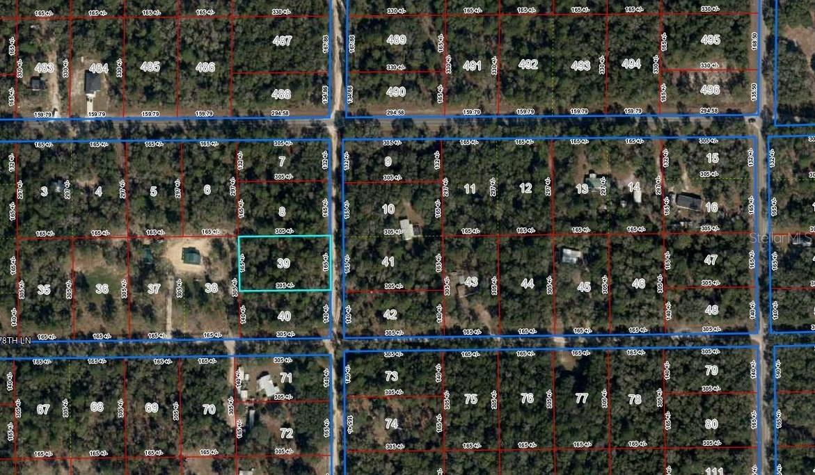 Lot 39 NE 102nd Ct., Bronson, FL 32621