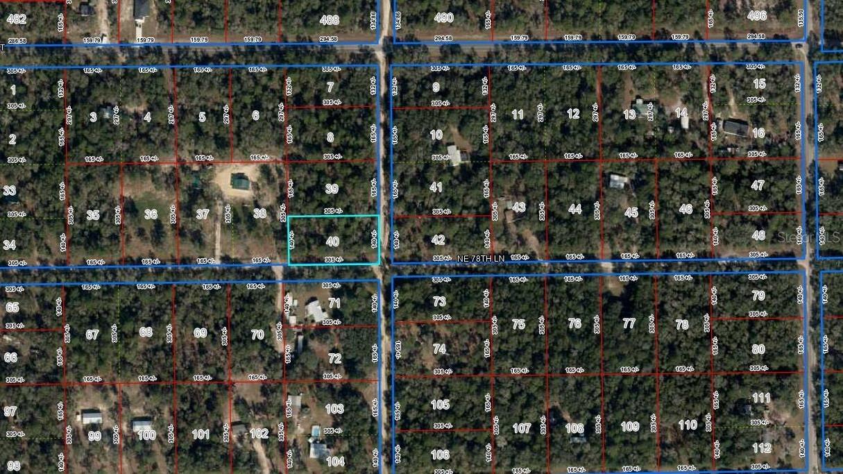 Lot 40 NE 102nd Ct., Bronson, FL 32621