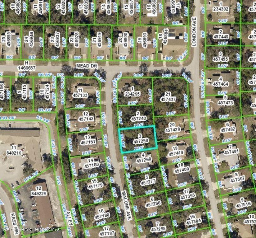 Malone Ave., Spring Hill, FL 34606