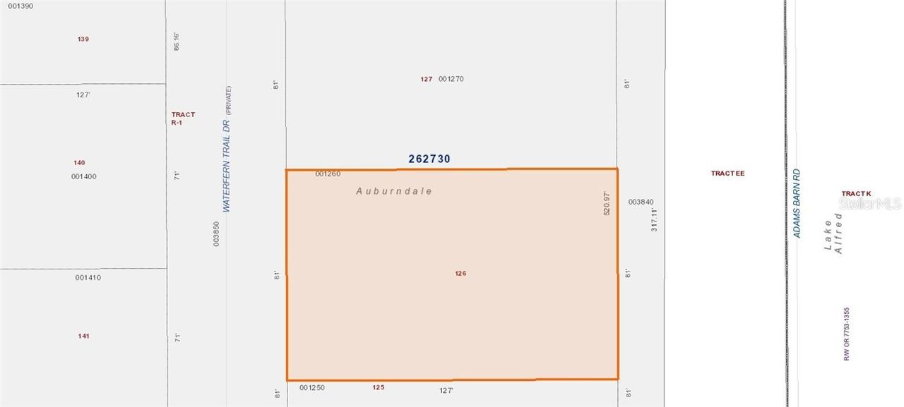 831 Waterfern Trail Dr., Auburndale, FL 33823
