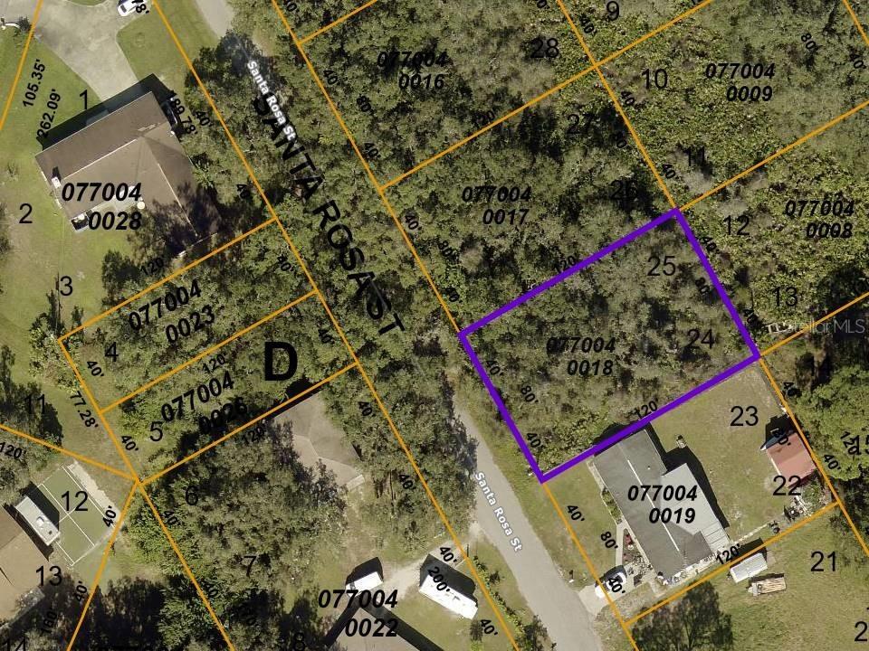 Santa Rosa Lots 24 & 25 St., North Port, FL 34287