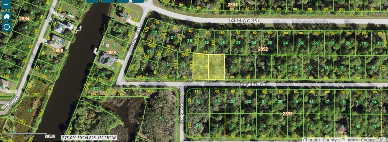 13410 & 13418 Hughes Ave., Port Charlotte, FL 33953