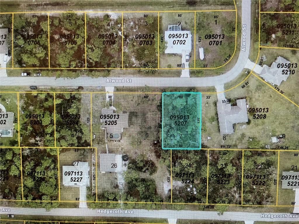 LOT 7 Alwood St., North Port, FL 34291