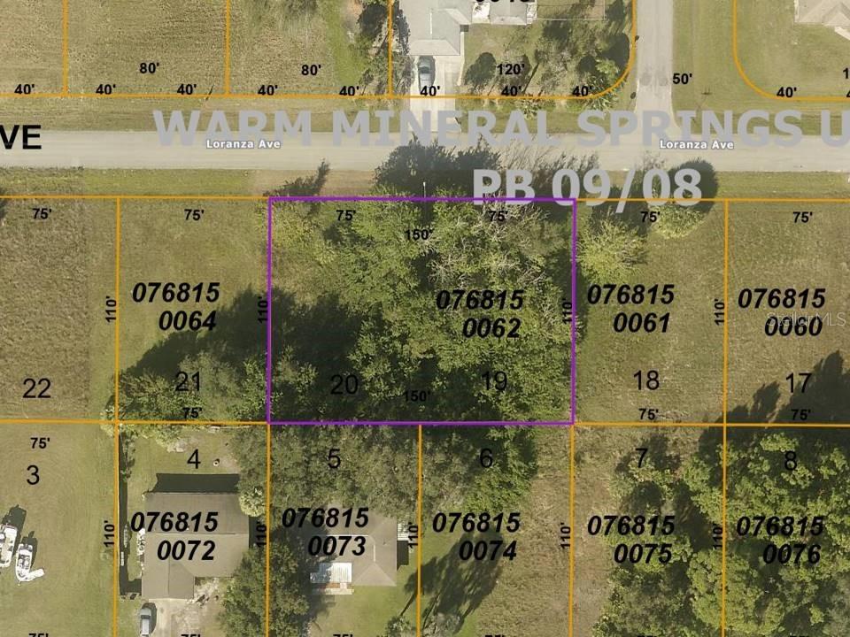 LOTS 19 & 20 Loranza Ave., North Port, FL 34287